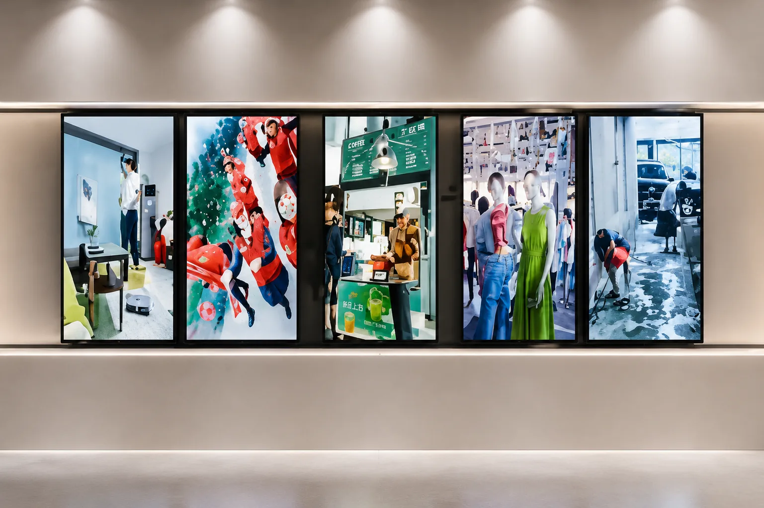 滑轨屏 滑轨屏 · 产品与技术展陈